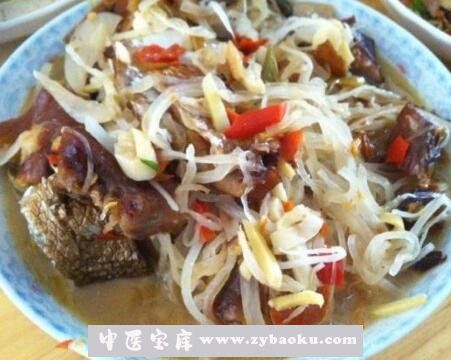 煮萝卜鱼的功效与作用