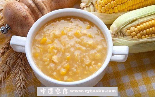 玉米渣粥