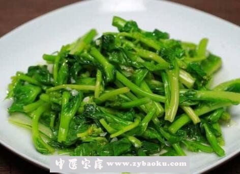 白菜苔的功效与作用