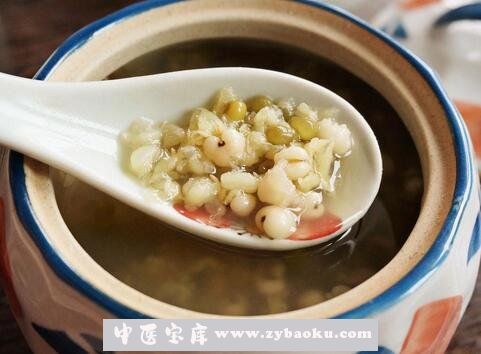 苡米绿豆汤的做法和功效作用