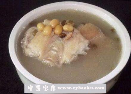 鲫鱼黃豆汤的功效与作用