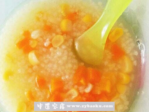 胡萝卜红薯小米粥功效与作用