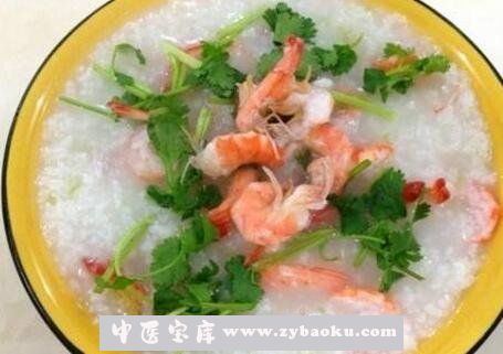 带壳干虾怎么煮粥