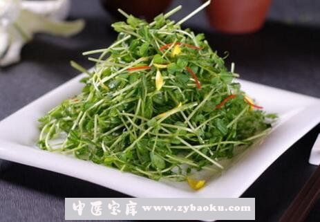 豌豆苗的营养价值与功效