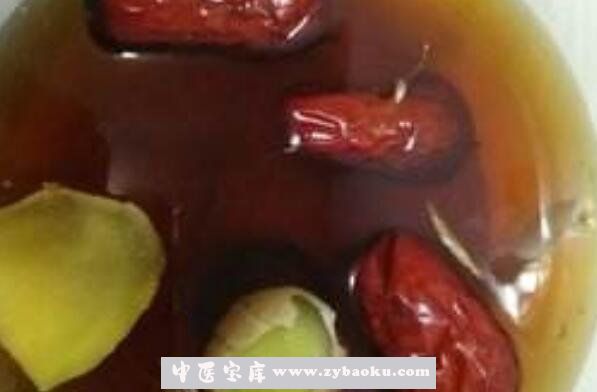 红枣姜茶的功效与作用